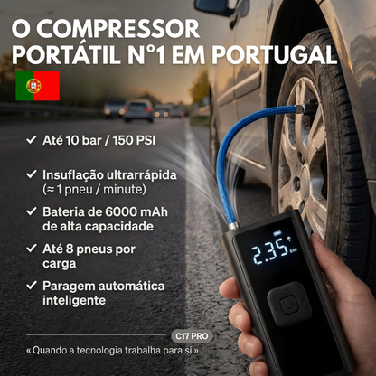 Inflador Portátil C17 PRO