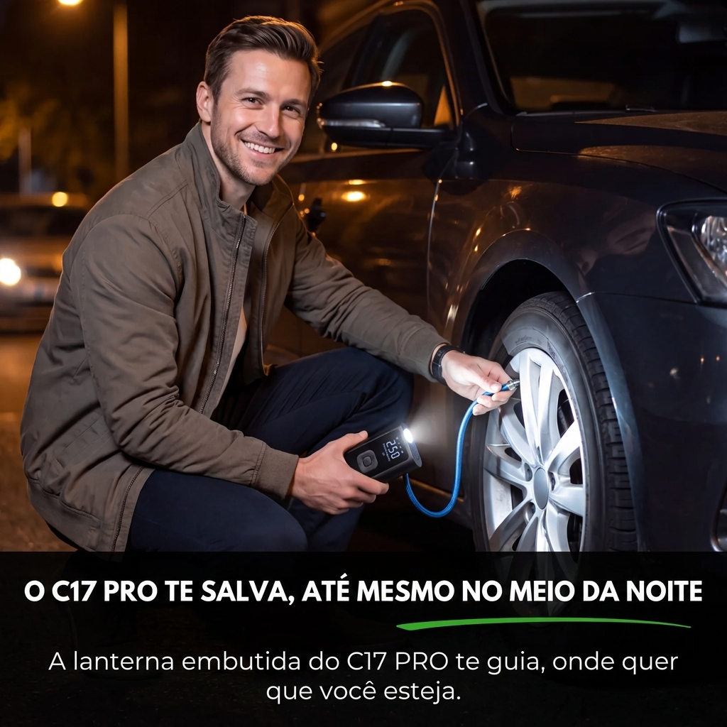 Inflador Portátil C17 PRO